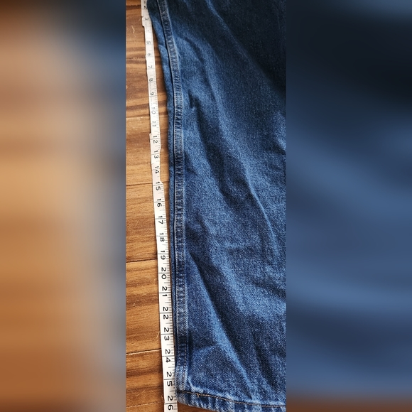 Levis Strauss Signature Authentic Loose Fit Blue Jeans Size 14 Regular - Picture 10 of 11